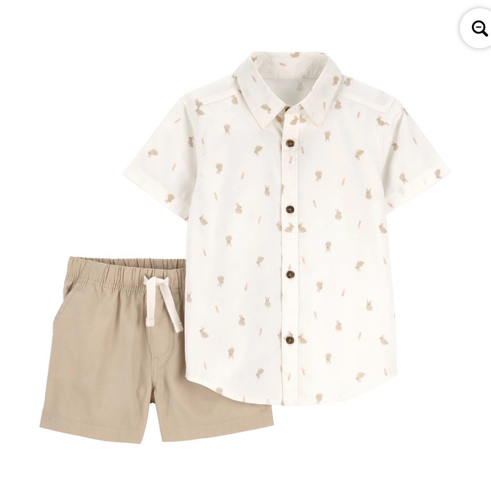Carter’s child of mine toddler boy easter outfit size 4T
